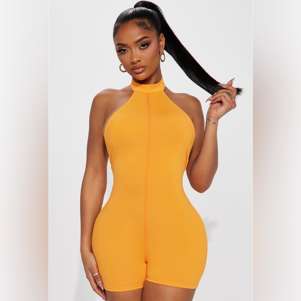 FashionNova halter romper
